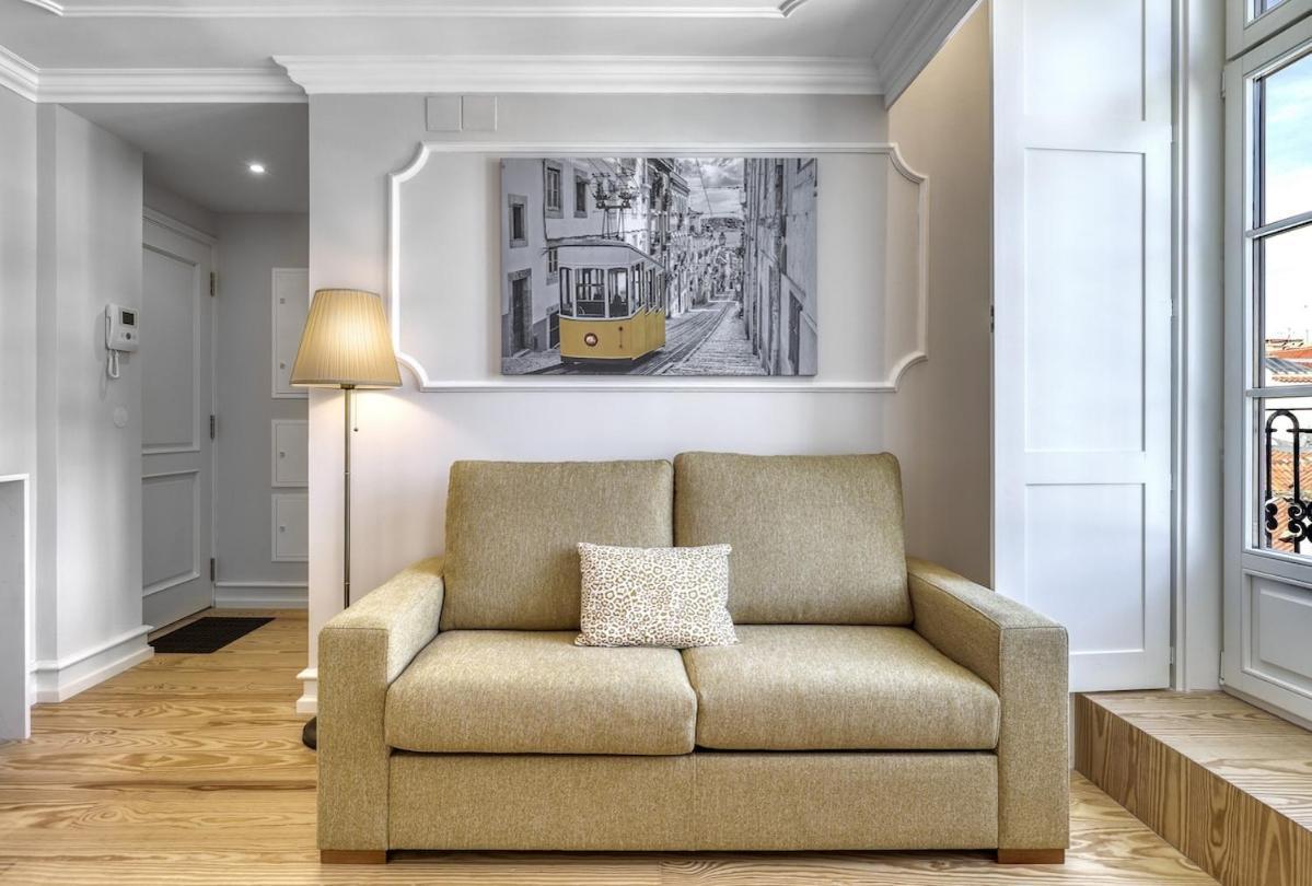 Lisbon Beautiful 2 Bedroom Apartment With Views In Rua Augusta Lisboa Kültér fotó