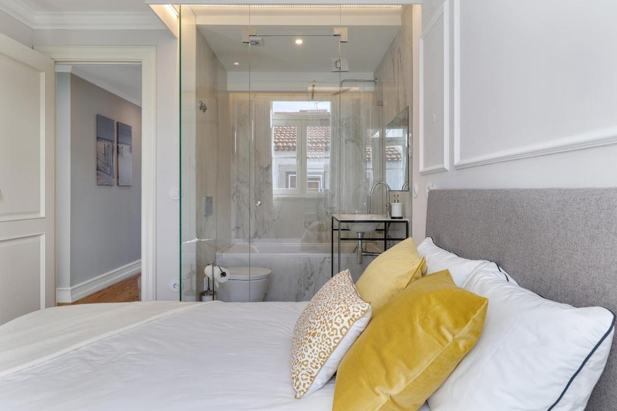 Lisbon Beautiful 2 Bedroom Apartment With Views In Rua Augusta Lisboa Kültér fotó